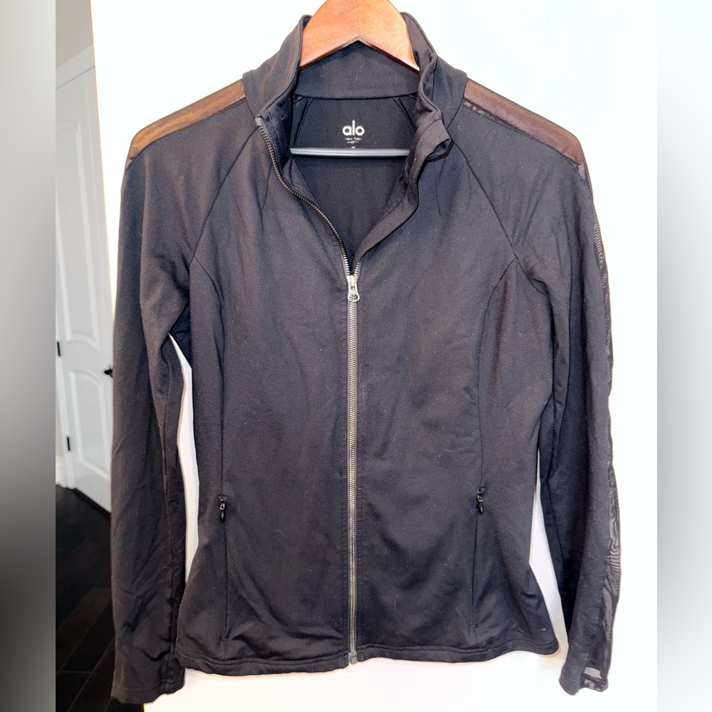 ALO Yoga Women's Black Utility Jacket- M Retail price $148!